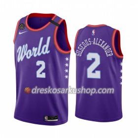 Muški NBA Dres Oklahoma City Thunder Shai Gilgeous-Alexander 2 Nike 2020 Rising Star Swingman